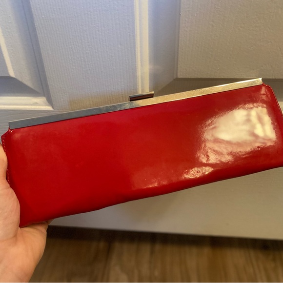 Red Clutch Wallet - Picture 1 of 3